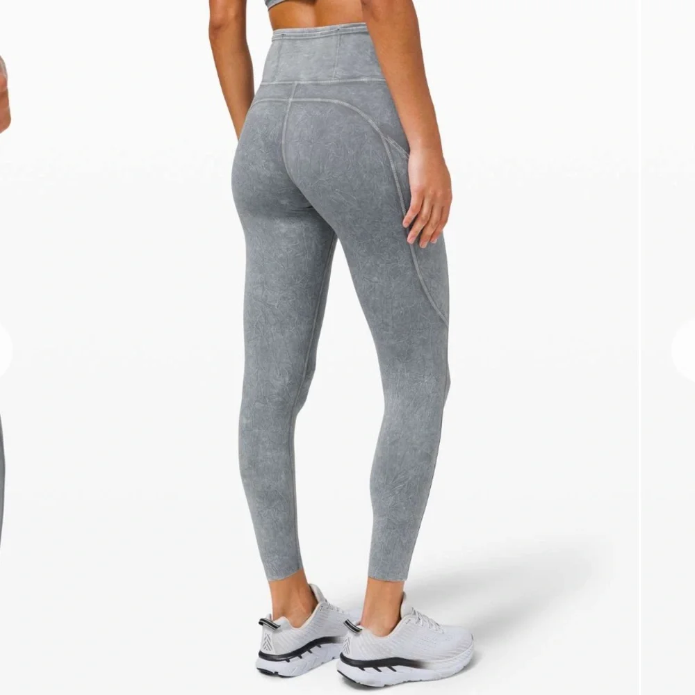 lululemon athletica Grey High-Rise Leggings